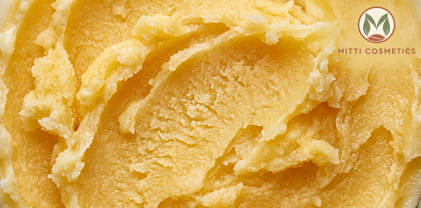 Golden ghee texture